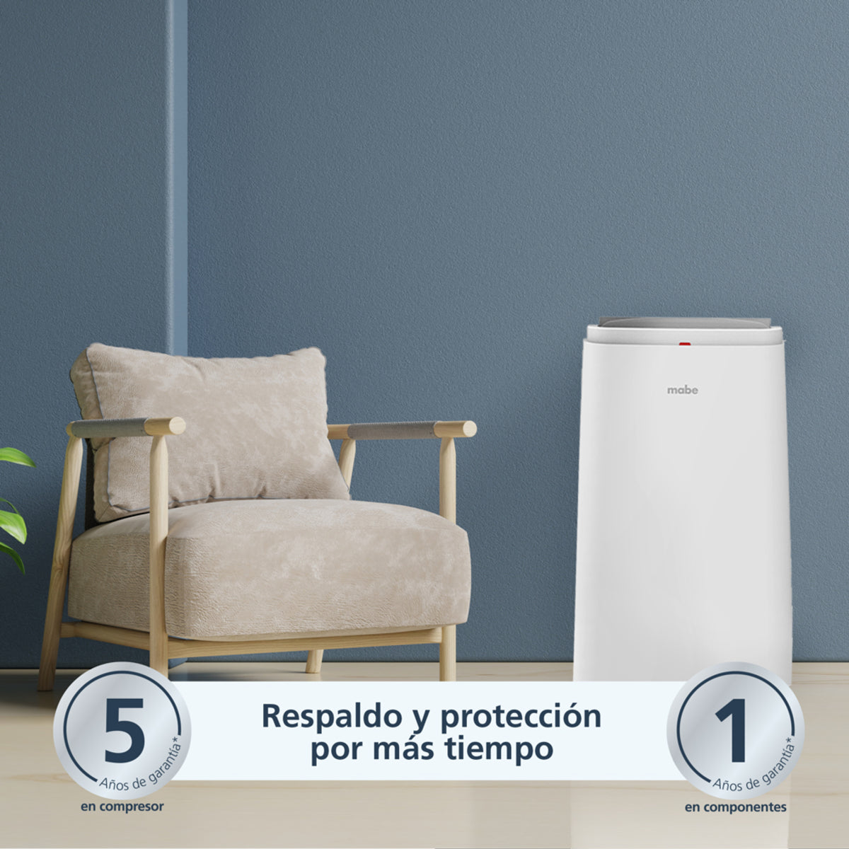 Aire Acondicionado Portátil 110v 12000 BTU Blanco