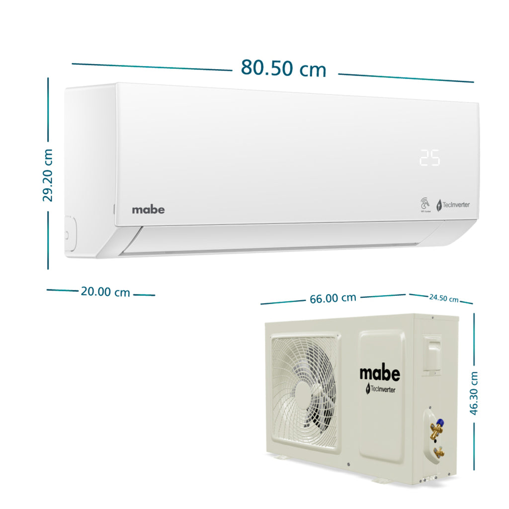 Aire Acondicionado Inverter 220v 12000 BTU Blanco