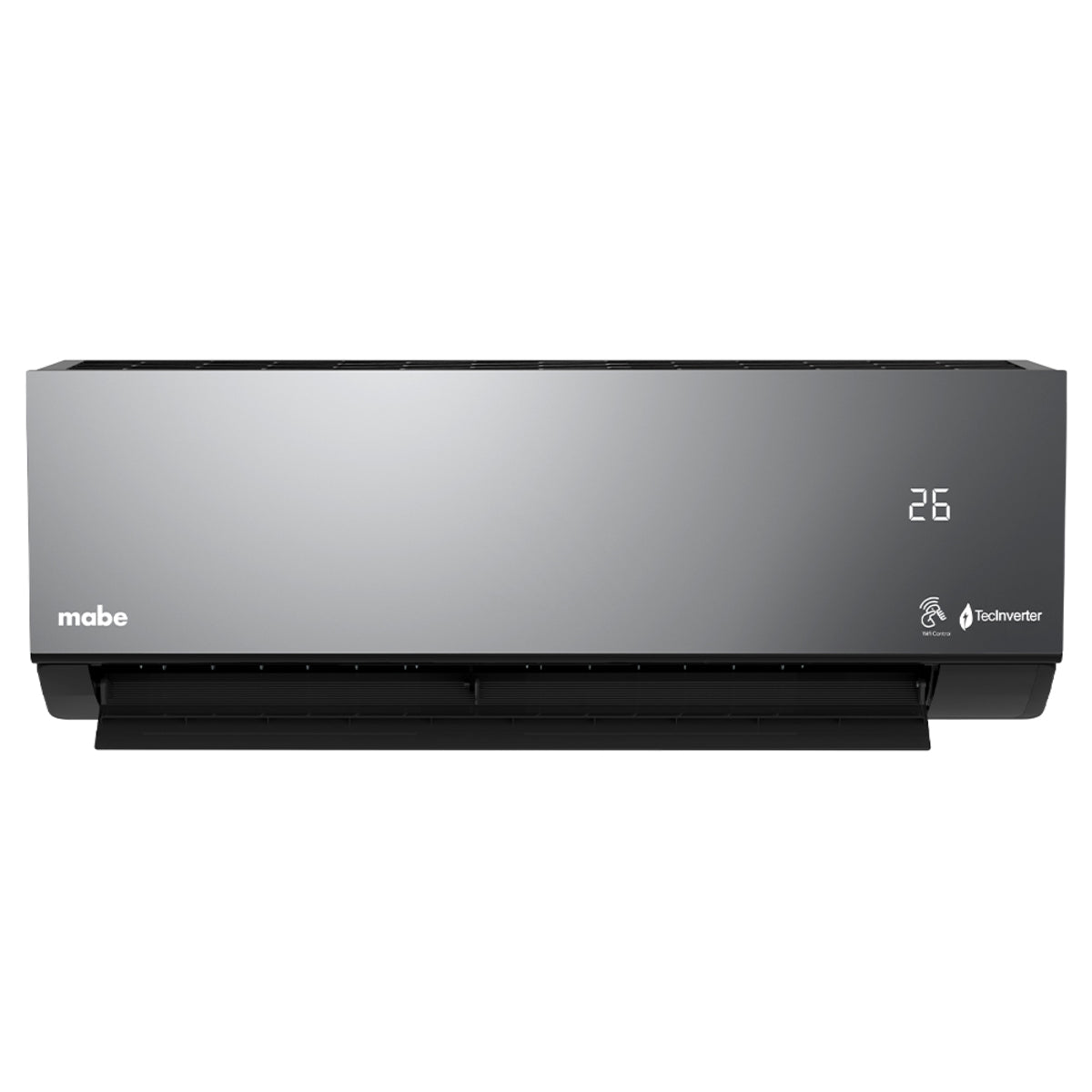 Aire Acondicionado Inverter Premium 220v 24000 BTU Negro Espejo