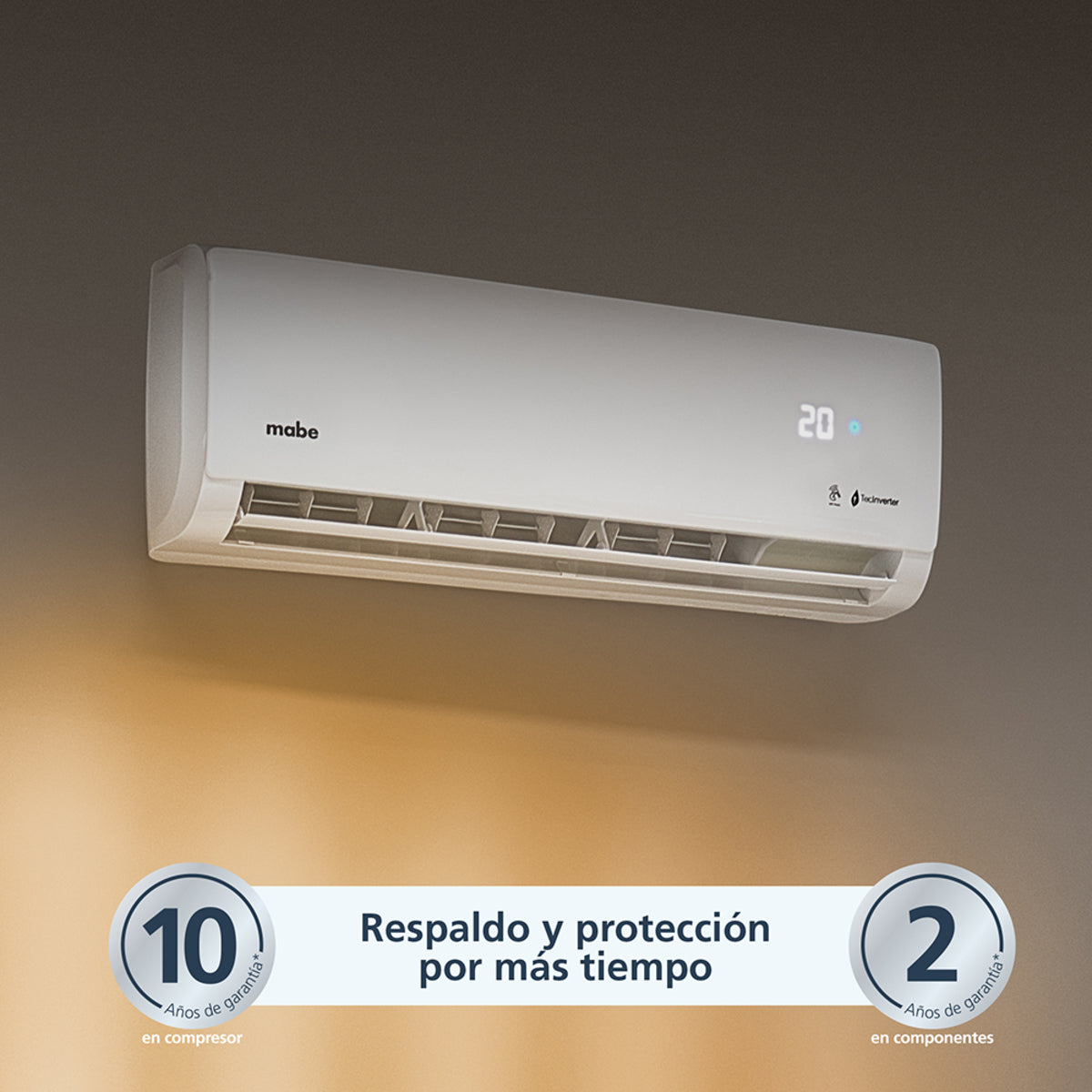Aire Acondicionado Inverter 220V 12000 BTU Blanco
