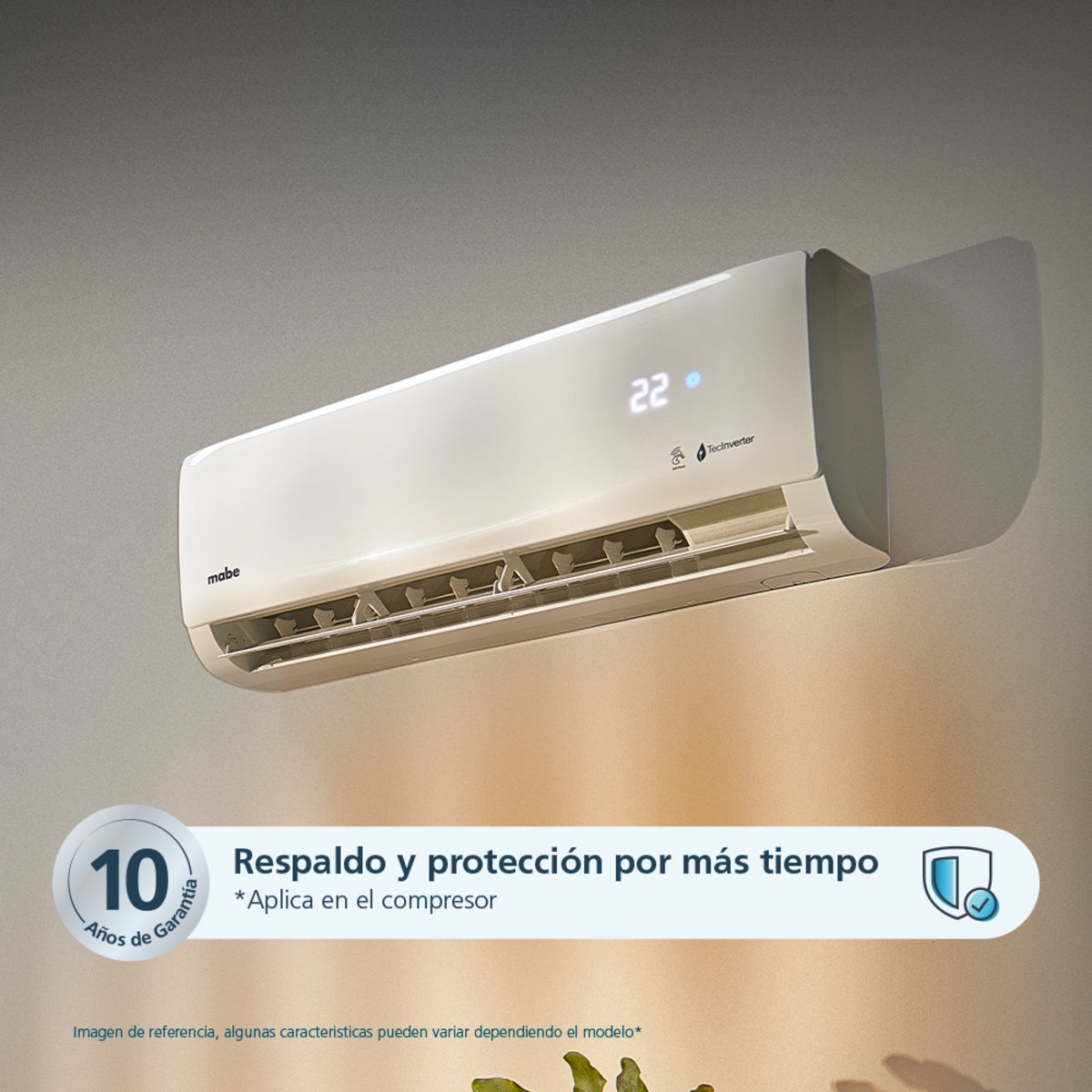 Aire Acondicionado Inverter 110v 12000 BTU Blanco