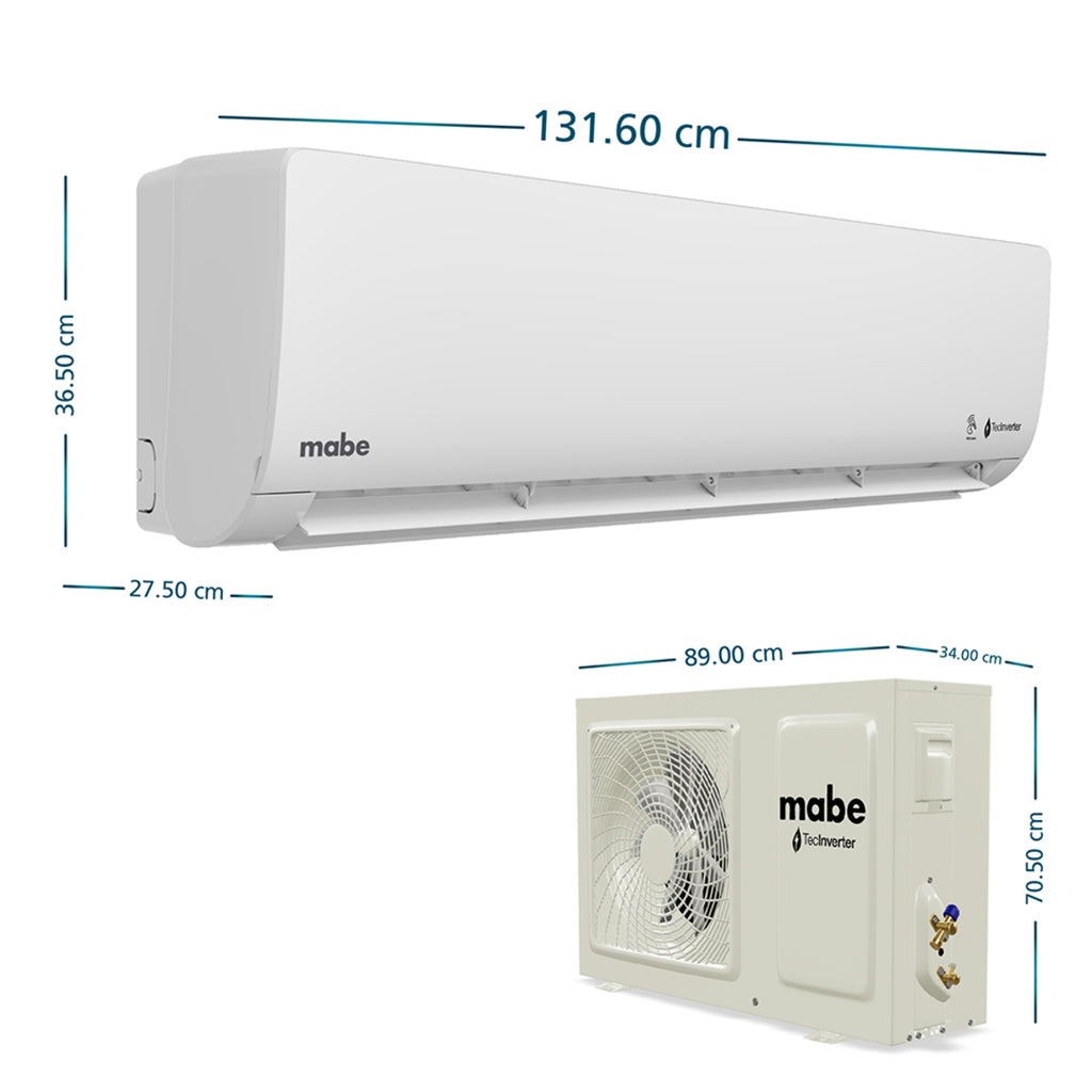 Aire Acondicionado Inverter 220v 36000 BTU Blanco