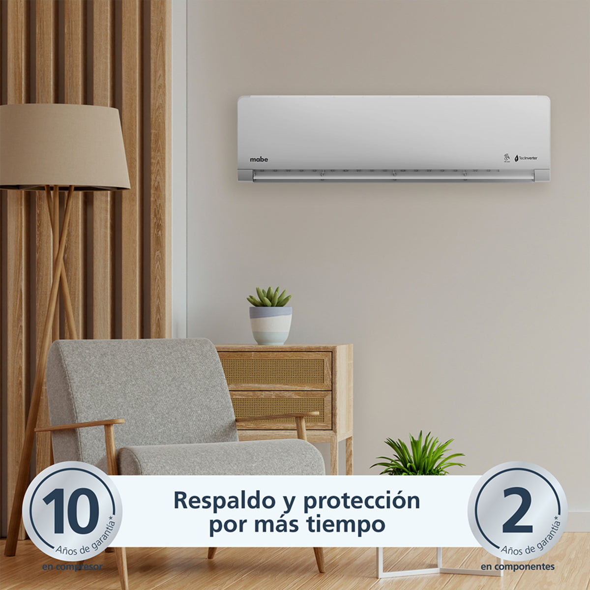 Aire Acondicionado Inverter 220v 36000 BTU Blanco